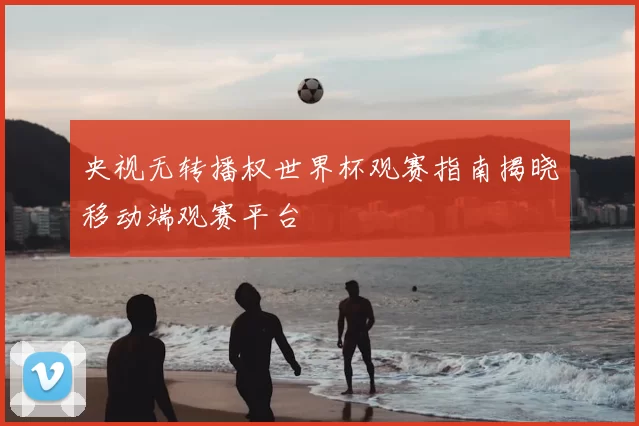 央视无转播权世界杯观赛指南揭晓移动端观赛平台
