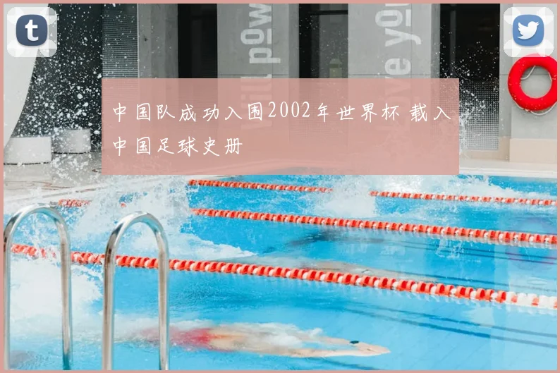 中国队成功入围2002年世界杯 载入中国足球史册